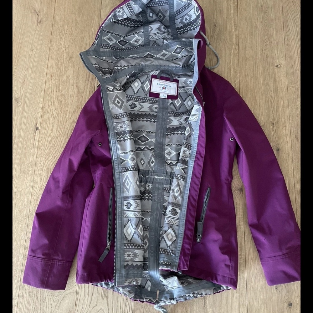 Obermeyer Snow Jacket Shell Aspen Colorado Size S Fits M Liquidation Sale